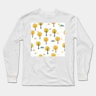 Fall Pattern Long Sleeve T-Shirt